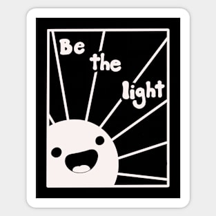 Be the light Sticker